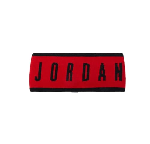 Bandeau Jordan M Seamless Knit noir rouge cheveux homme femme sport J.100.2722.012.OS