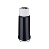 ROTPUNKT Isolierflasche 40 MAX black & white Edition | BPA-frei - gesundes Trinken | Made in Germany | Warm + Kalthaltung (1000 ml)