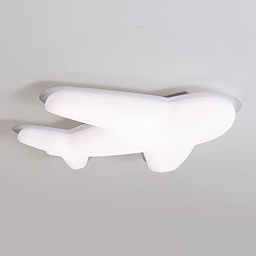 Plafonnier acrylique et métal design avion à intensité variable 40W