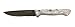 PALLARES Coltello da Cucina, Manico in Madreperla, Acciaio Inox, 10 cm