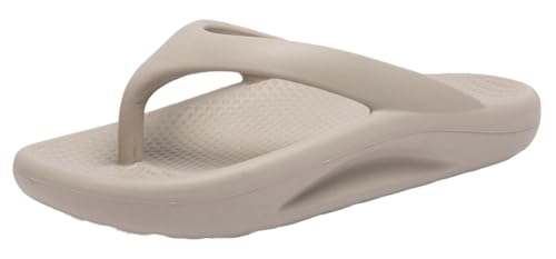 Mens Orthopedic Sandals Flip Flops Arch Support Soft Slides Pillow Sandals for Indoor Outdoor - Main Image