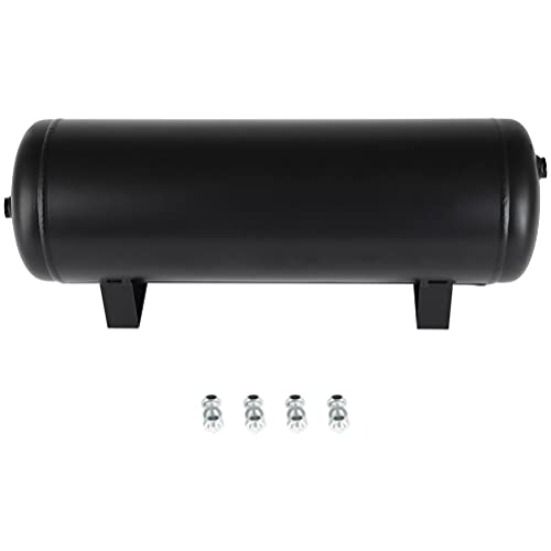 ANPART 2.5 Gallon Horn Air Tank Air Horn Kit Air Compressor Tank Car Horn Tank Steel Train/Truck Horn Tank