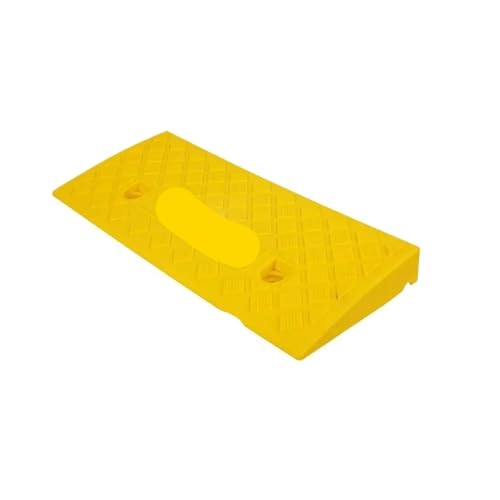 Rampas de acera for Entrada, rampa umbral casa, Alfombra, Garaje, Suelo versátil for Scooters para Garaje Acera(50cm*22cm*5cm)