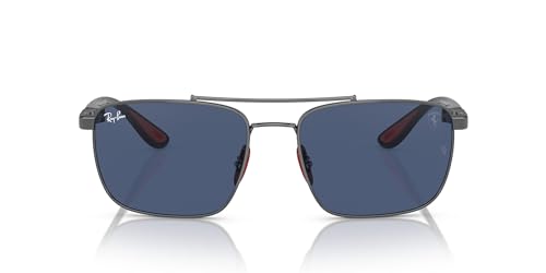 Image of Ray-Ban womens Rb3715m Scuderia Ferrari Collection Square Sunglasses