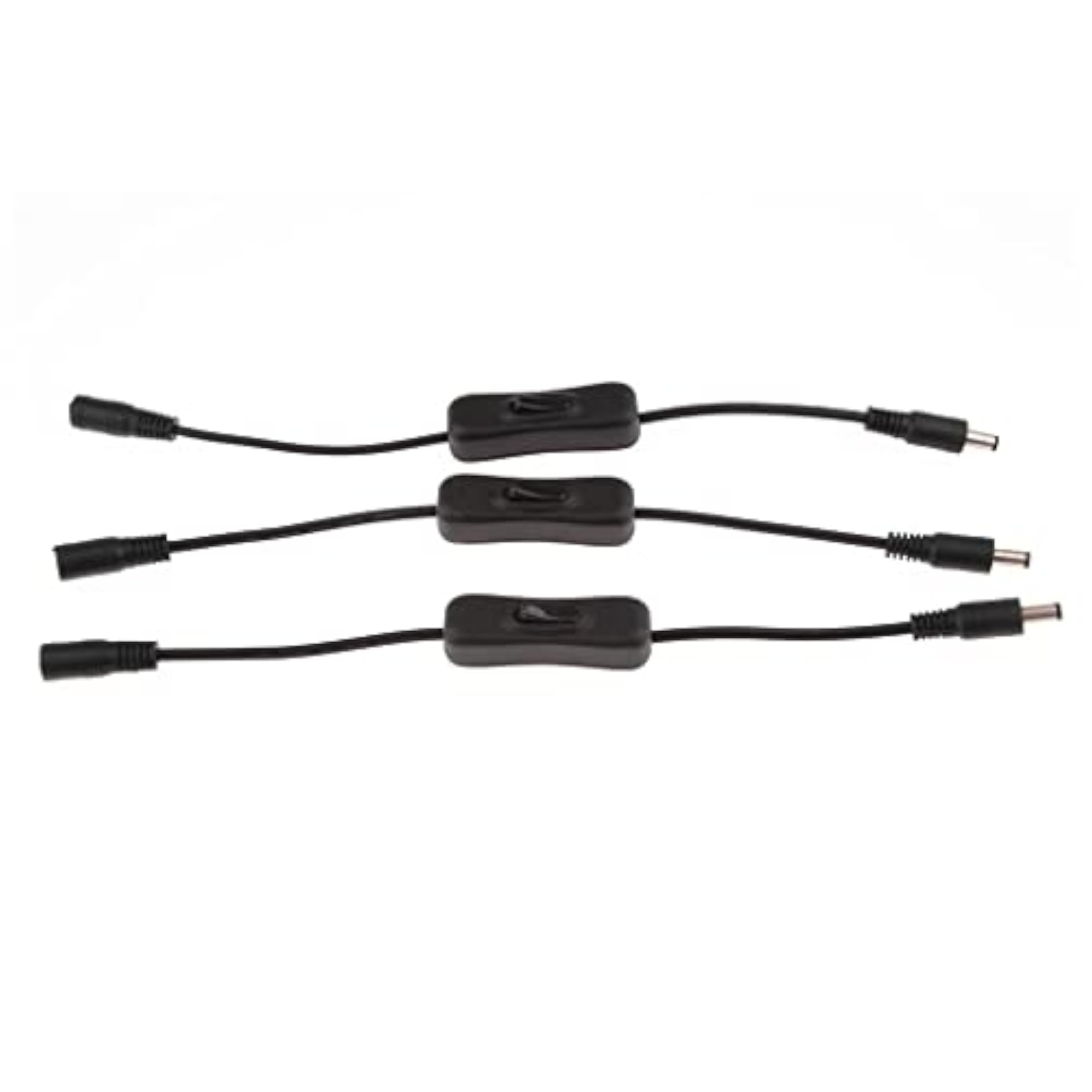 3Pcs Inline LED Strip Light Switch with On/Off Connectors