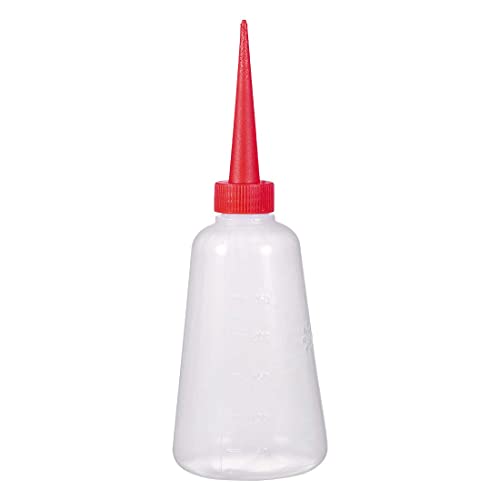 XYWHPGV Plastic Washing Bottle Squeeze Bottle Plant Flower Succulent Watering Bottle 250ml/8.5oz LDPE Lab Nozzle Liquid Storage with Removable Red Cap (