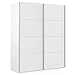 HOMN LIVING Armario ropero Aline 2 Puertas correderas Color Blanco, 150 cm (Ancho) 60 cm (Profundo) 200 cm (Altura)