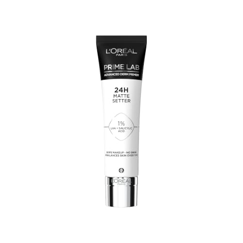 L'Oréal Paris Prime Lab 24 Hour Matte Setter Primer for face, 30ml