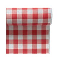 NAPPE VICHY ROUGE 1,20M X 25M EN PAPIER