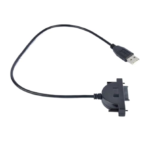 Cable SATA USB 2.0 a Sata II 13Pin Adaptador para CD/DVD miniatura 3