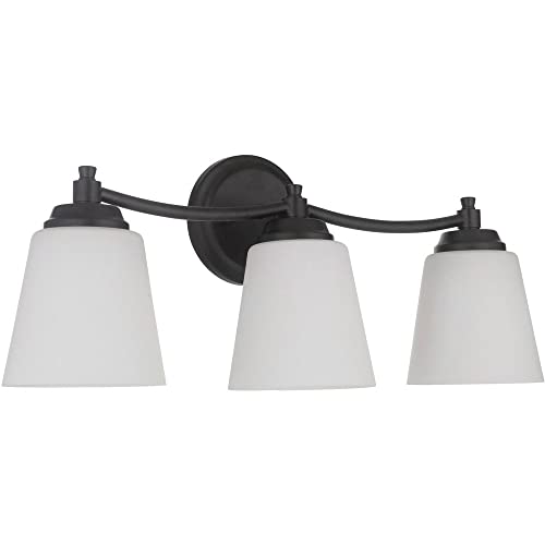 Image of Craftmade Tyler 3 Light Vanity Flat Black