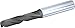 WIDIA TDS401A10200 TOP Drill S TDS401A, 10.2 mm Diameter, 140? Cutting Angle, Right Hand Cut, TDS Point, Carbide, TiAlN Coating, Steel Applications