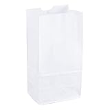 Perfect Stix- 2lb White Paper Bags -Pack of 500ct