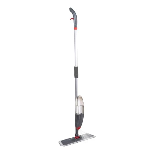 Dirt Devil Spuitwisser, 360° draaibare dweil, inclusief dweildoek, navulfles 640 ml, voor nat en droog gebruik, kunststof, grijs