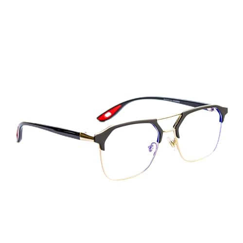 Image of Photochromic Square Sunglasses for Men, Metal Frame, UV Protection, Stylish Everyday Eyewear