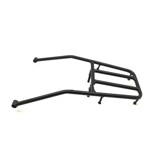 Soporte para alforjas de acero Kawasaki KLX 250 acabado negro reforzado