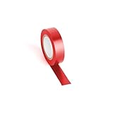 Levitantes PVC Isolierband 0,13mm stark 17mm breit 10m lang rot Ideal zum Isolieren und Schützen von elektrischen Verbindungen