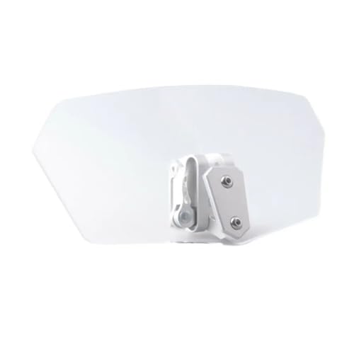 Pare-brise extension moto réglable universel avec spoiler à clip