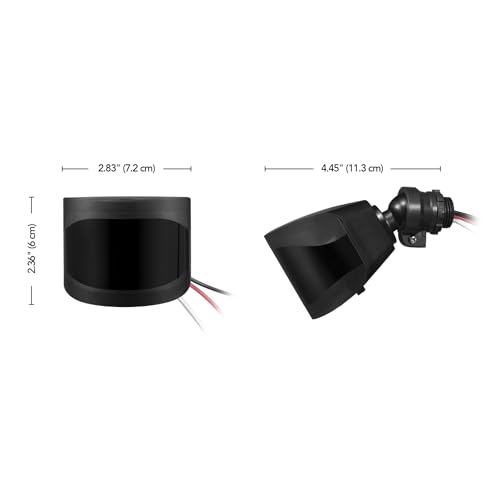 Globe capteur de remplacement électrique extérieur avec câble 240 degrés détecteur mouvement