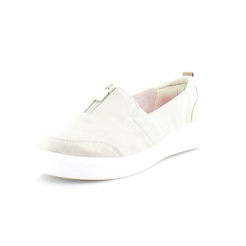 Ryka Womens Vivvi Faux Leather Shimmer Casual Shoes Taupe 8.5 Medium (B,M) - Main Image