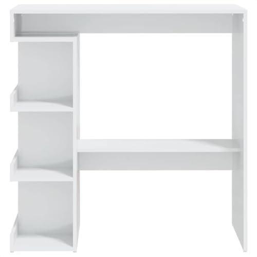 Table de bar avec étagère : la solution gain de place pour petits appartements - 6