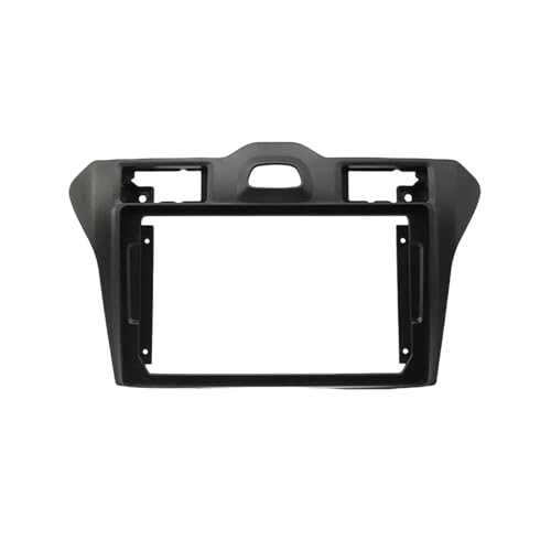 Car Radio Frame 9 Inch Fascia Panel Compatible with Ford Figo 2009-2012 Install Facia Console Bezel Adapter 9inch Plate(Only Frame)