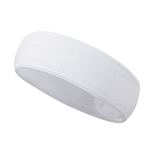 Customize Personalized Name Head Band Moisture Wicking Stretch Sports Tie Headband You Choose Headbands Color and Font Colors Sweatbands White