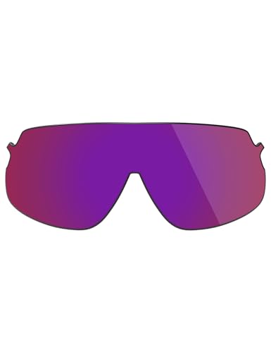 Image of Fiskr Polarized Lenses Replacement Compatible with Oakley Sutro Lite OO9463 Sunglasses, Impact Resistant & Perfect Fit - Violet Red