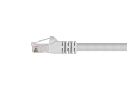 Cable de red Monoprice Cat6 UTP 1FT RJ45 blanco miniatura 2