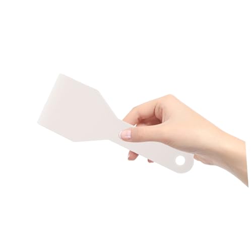 UKCOCO Espátula de Plástico para Hielo Nevera y Congelador Pala de Mano Duradera para Descongelar con Diseño Redondeado Seguro Raspador Portátil para Quitar Gruesa de Hielo Cocina para