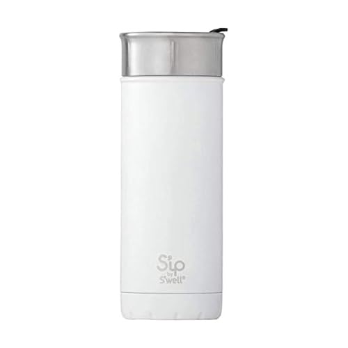 S'ip by S'well Stainless Steel - 16 Fl Oz - Flat...