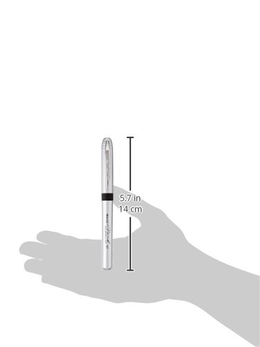 BAZIC York Bolígrafo Rollerball Jumbo con Agarres Negro x3 miniatura 4