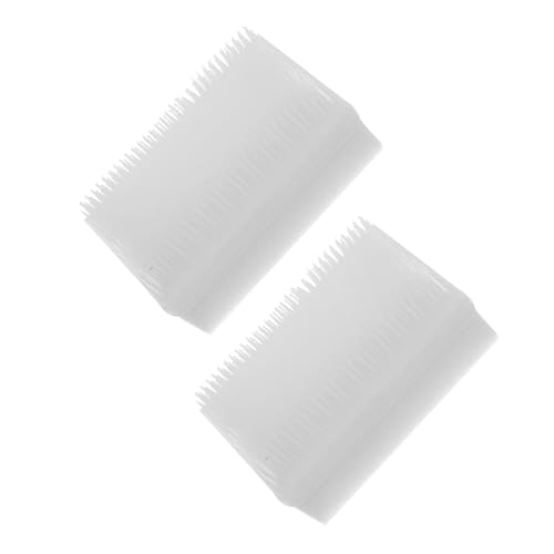 Brosse sensorielle Wilbarger pour bébé en lot de 2 brosses blanches à poils doux