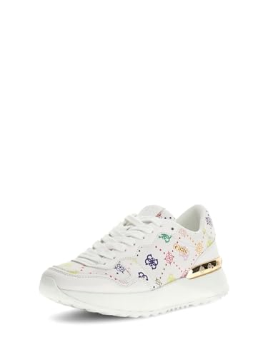 Guess Vinsa4 Sneaker damskie buty do biegania, Kolor: biały, 38 EU