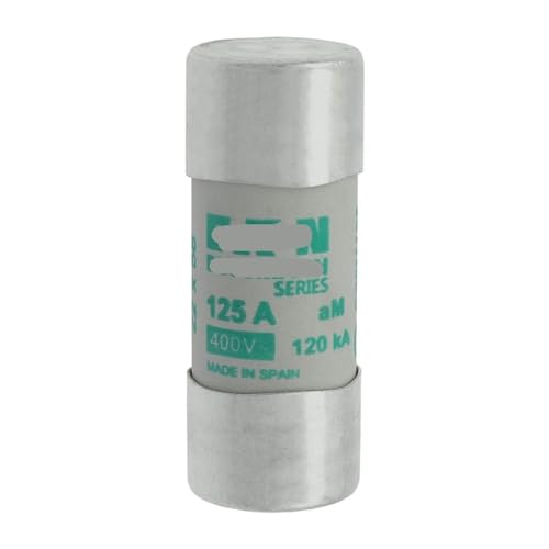 Fusible am 125A 22x58mm cylindrique en céramique 400V C22M125 pour la protection industrielle