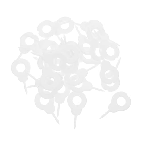 ULDIGI Ergonomic Design Baby Pacifier Hole Needle 100 Pieces Set for Toddlers Unclog Expand Kitten Pacifier Holes Milk Bottle Hole Bar Accessories