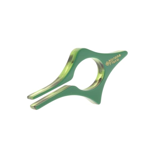 Kotona Floro - Marcapáginas Originales Artesanal con doble uso – Separador de páginas Libro Pulgar – Punto de Libro - Regalo Lectores – Accesorios Libros para Lectura Comoda (Verde) Kotona Floro - Marcapáginas Originales Artesanal con doble uso – Separador de páginas Libro Pulgar – Punto de Libro - Regalo Lectores – Accesorios Libros para Lectura Comoda (Verde)