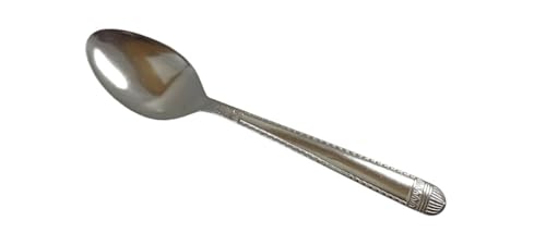 طقم ملاعق شاي ستانلس ستيل من ايه ام دبليو - 12 قطعة