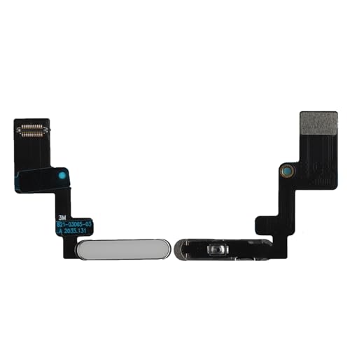 Réparer bouton tactile iPad 10 nappe nappe d'alimentation flexible de remplacement argent
