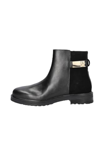 Boots Tommy Hilfiger TH LOGO LEATHER MIX CHELSEA - vue 4
