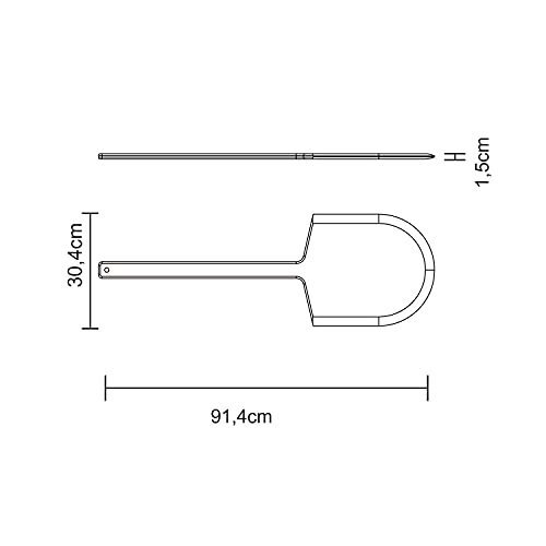 Pá para Pizza 91x30cm 13269182