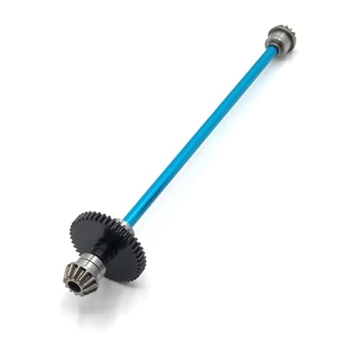 Pièces RC Wltoys 144001 : Arbre d'Entraînement Central et Engrenage en Acier avec Moteur 27T