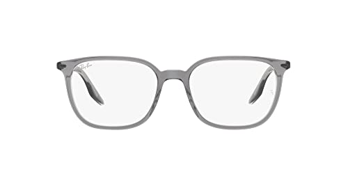 Image of Ray-Ban unisex-adult Rx5406f Low Bridge Fit Square Prescription Eyewear Frames