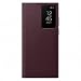Produktbild Samsung EF-ZS908CEEGEW Clear View Smartphone Cover für Galaxy S22 Ultra, Flip Cover, Handy Hülle und Displayschutzfolie Ef Us908 für Das Galaxy S22 Ultra, Schutz Touchscreen, Burgundy