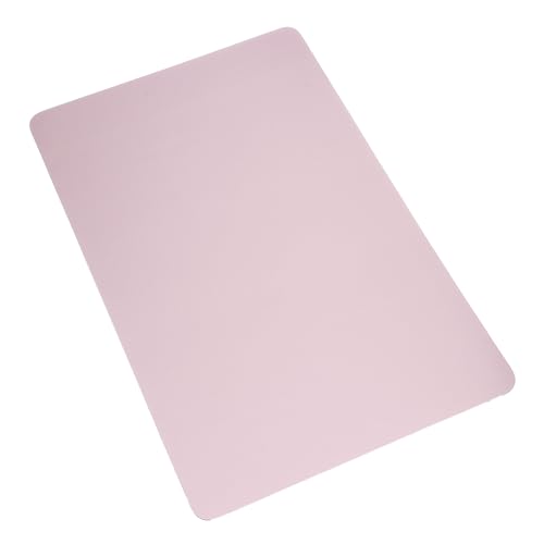 sourcing map Dish Drying Mat for Kitchen Counter, 31.5" x 19.6" Dish Drying Pad Coffee Draining Mat for Coffee Maker Machine Pot Pink
