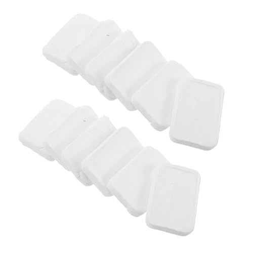 Vaguelly 20piezas Discos De Algodón Desmaquillantes Para Ojos y Labios Suaves y Reutilizables De No Tejida Eficaces Para Limpieza Facial Casa o Viaje