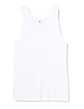 Óptima suavidad Abanderado Camiseta tirantes Clásico algodón, Camiseta de tirantes para Hombre, Blanco, 3XL