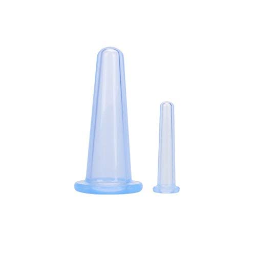 Vinban Facial Cupping Set Silicone Suction Massage Cups Acupuncute Manual Therapy Face Massger, Transparent, Set of 2 (B0BSQZ7N4T) Amazon Price History, Amazon Price Tracker