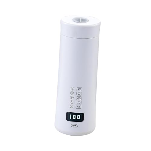 Hervidor eléctrico portátil 500ml acero inoxidable miniatura 7