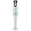 Russell Hobbs Food Collection Electric Hand Blender, 2 Speeds and Pulse Technology, Detachable blending leg for easy cleaning, Stainless steel blades, 200W, 22241, White